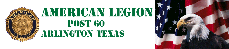 America Legion Post 60 Arlington Texas